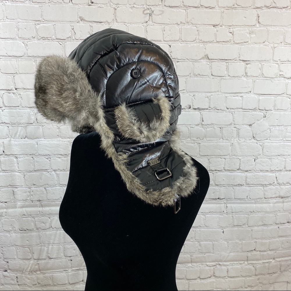 FRR Aviator unisex rabbit fur hat-Like New